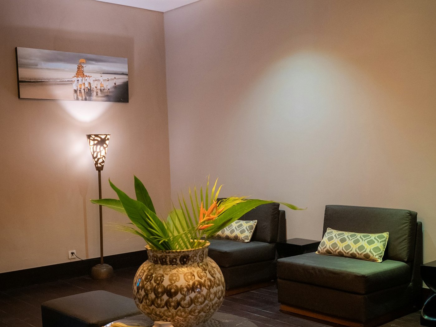 A second, quieter treatment space